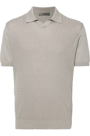 corneliani Polo con ricamo logo