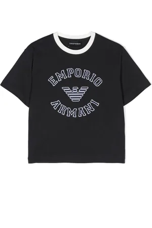 Emporio Armani T-shirt con applicazione logo
