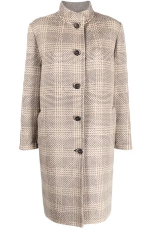 A.N.G.E.L.O. Vintage Cult Cappotto a quadri anni 