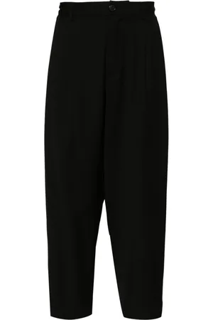 ISABEL BENENATO Pantaloni crop sartoriali