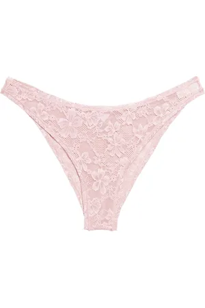 FLEUR DU MAL Slip Le Stretch in pizzo