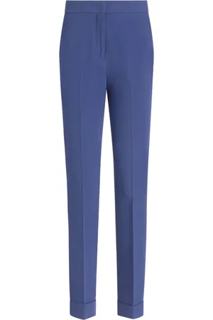 Etro Pantaloni crop a vita alta