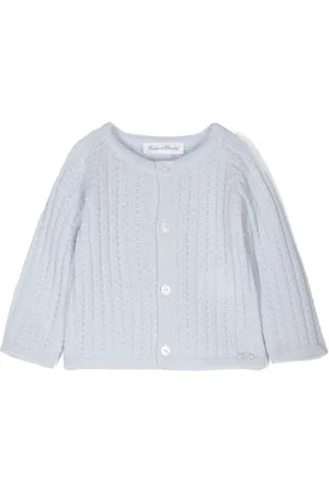 Tartine Et Chocolat Cardigan con placca logo