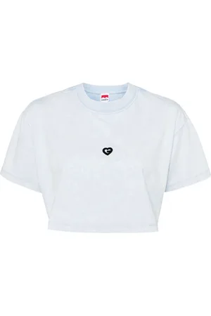 Ground Zero T-shirt con applicazione crop