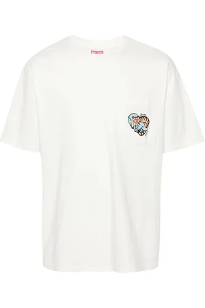 Kenzo T-shirt con stampa Jungle Heart