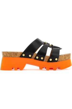 Chloé Mules Owena con plateau 70mm