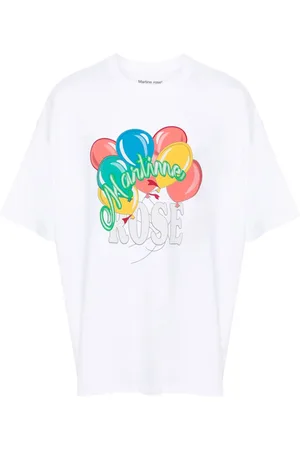 MARTINE ROSE T-shirt con stampa