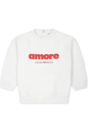 Emporio Armani Felpa Amore girocollo