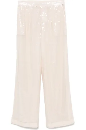 HUGO BOSS Pantaloni dritti con paillettes