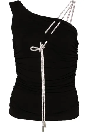 OFF-WHITE Top con ruches