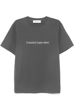Etudes T-shirt con stampa Untitled