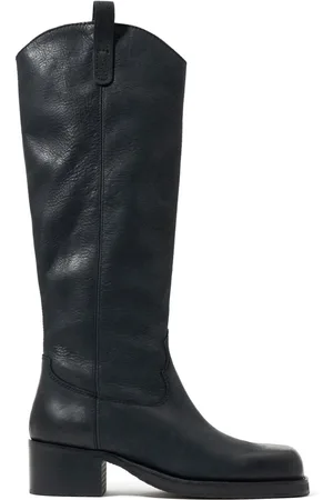 Bimba y Lola Stivali cowboy in pelle 45mm