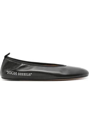 OFF-WHITE Ballerine con tacco alto