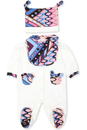 PUCCI Junior Set neonato con stampa Vivara