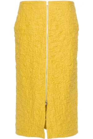 Jil Sander Gonna midi cloqu??