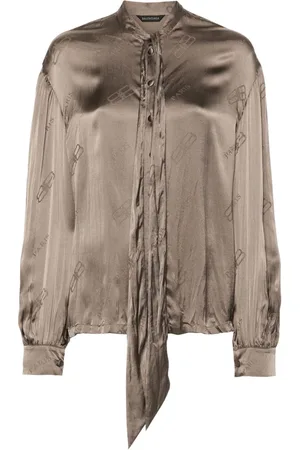 Balenciaga Camicia BB con stampa