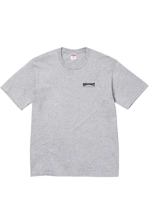 Supreme T-shirt Cross Grey x Thrasher