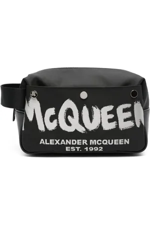Alexander McQueen Trousse da bagno con stampa