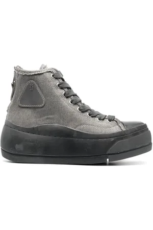 R13 Sneakers alte con applicazione logo