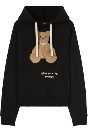 Palm Angels Felpa Bear In Mind con cappuccio