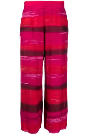 Gianfranco Ferré Pantaloni crop a righe anni 