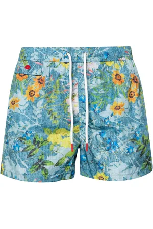 Kiton Costume da bagno a fiori