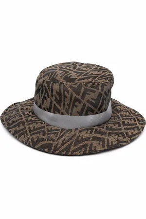 Fendi Cappello a tesa larga FF Vertigo
