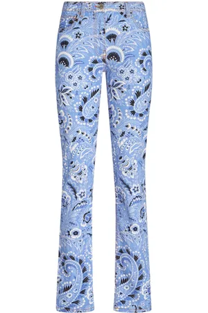 Etro Jeans slim con stampa bandana