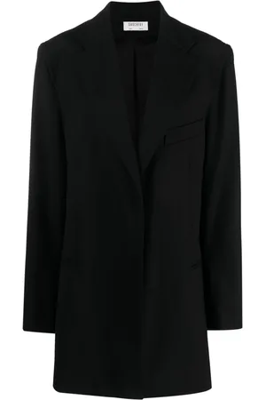 Gauchere Cappotto monopetto con revers a lancia