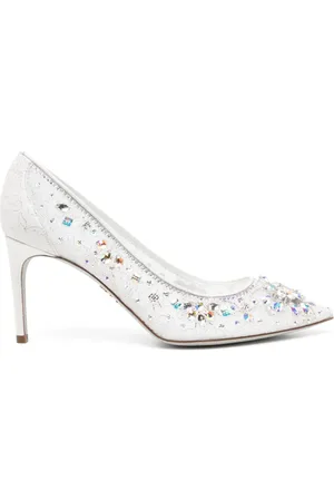 RENE CAOVILLA Pumps con cristalli 80mm