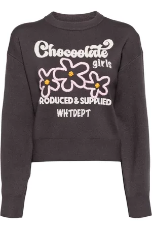 Chocoolate Maglione con intarsi