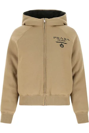 Prada Giacca con logo jacquard