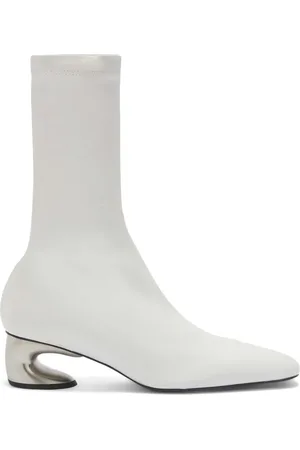 Jil Sander Stivaletti con tacco in metallo