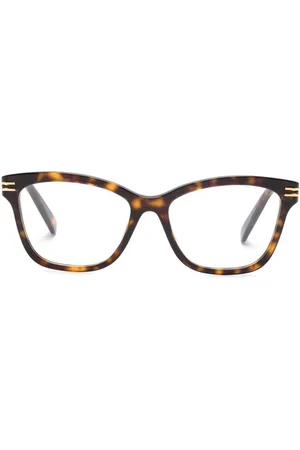 Bvlgari Occhiali cat-eye con effetto tartarugato