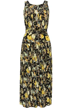 ULLA JOHNSON Abito midi a fiori