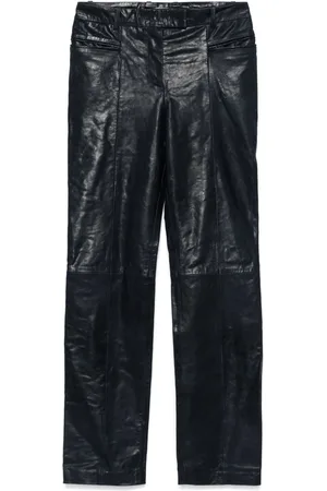 REMAIN Pantaloni slim in pelle