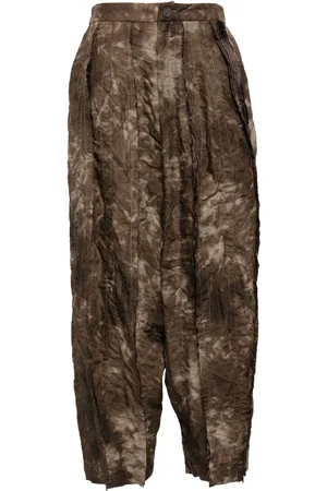 CHIAHUNG SU Pantaloni con design patchwork