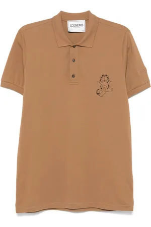 Iceberg Polo con stampa Lazy Garfield