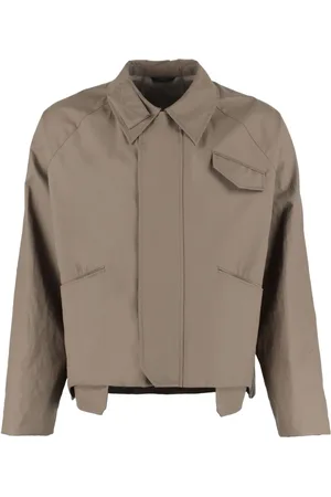 Fendi Giacca-camicia asimmetrica