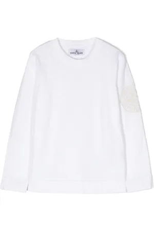 Stone Island Maglione con ricamo Compass