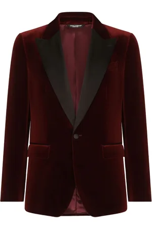 Dolce & Gabbana Blazer monopetto in velluto