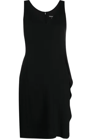Emporio Armani Abito smanicato con scollo a V