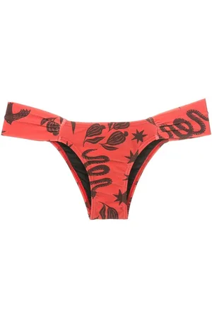Lygia & Nanny Slip bikini Ritz con stampa