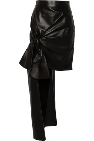 Alexander McQueen Minigonna drappeggiata
