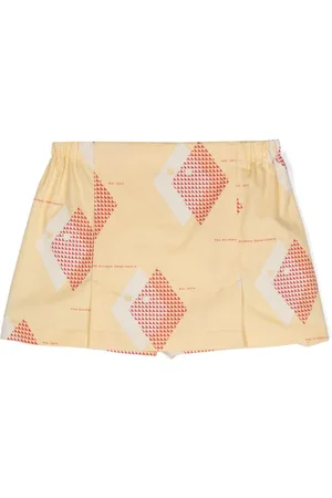 The Animals Observatory Shorts Shrimp con stampa geometrica