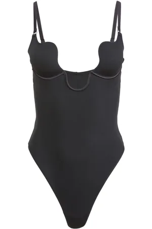 FLEUR DU MAL Body Le Stretch micro con scollo a U