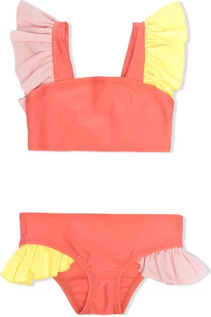 Wauw Capow by Bangbang Set bikini con ruches Loretta