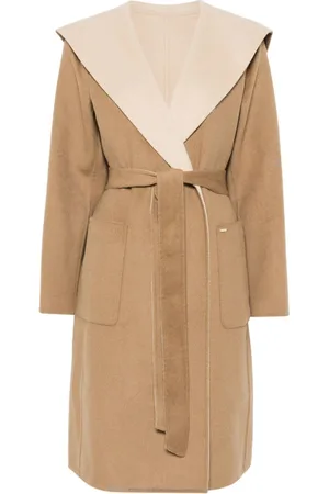 Michael Kors Cappotto bicolore con cappuccio