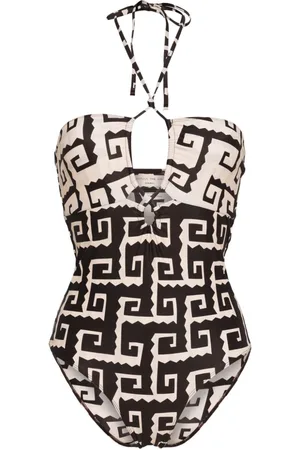 FAITHFULL THE BRAND Costume intero Ola con scollo all