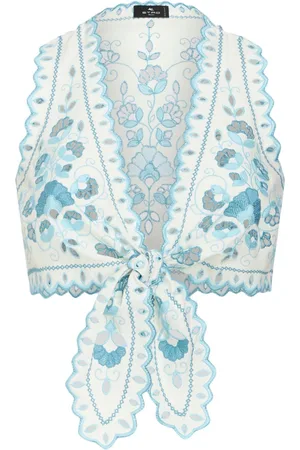 Etro Top con ricamo